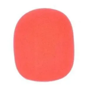 Subito Disponibile ALCTRON C9009 FILTRO ANTI VENTO SPUGNA UNIVERSALE PER MICROFONO COLORE ROSSO