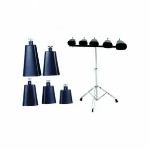 Extreme JBCB05 SET 5 CAMPANACCI CON STAND DA TERRA INCLUSO A Buon Prezzo