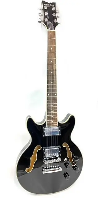 Soddisfatti O Rimborsati Luke & Daniel GSH-44 Black - chitarra elettrica semi-hollow compatta