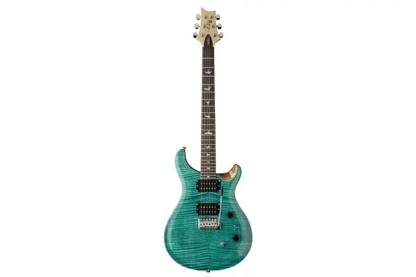 PRS SE Custom 24-08 Turquoise - Chitarra Elettrica con Gig Bag Economico