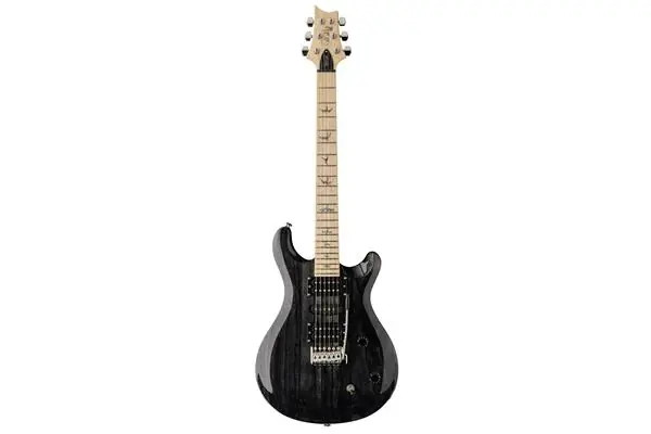 Professionale PRS SE Swamp Ash Special MN Charcoal - Chitarra Elettrica con Tastiera in Acero e Gig Bag