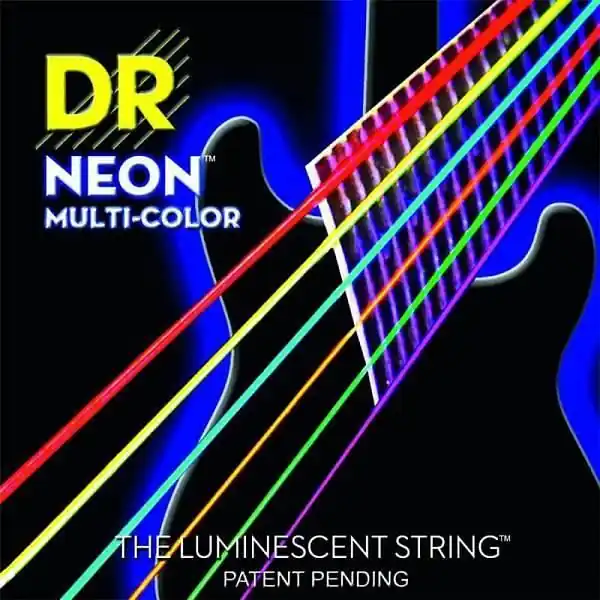 Professionale DR Strings MCE-10 - NEON - corde fluorescenti per chitarra elettrica