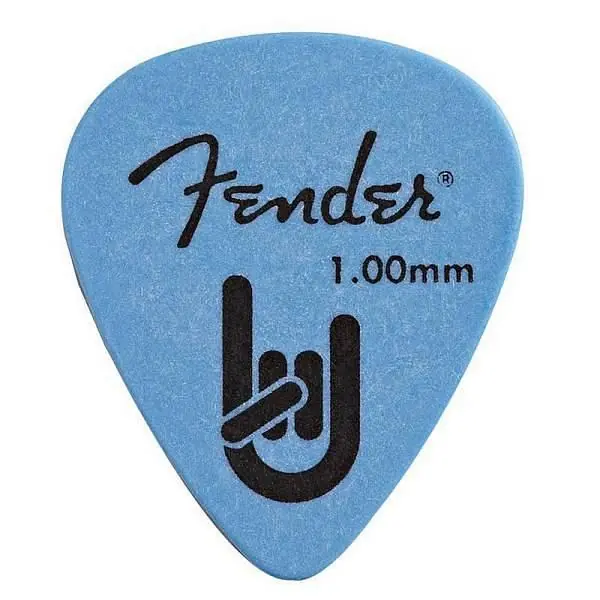 Fender Rock on - confezione 72 plettri - misura 1.00 mm Spedizione Espresso