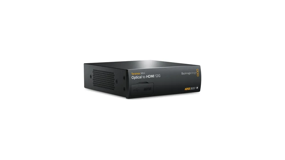 Promo Stagionale Teranex Mini convertitore da fibra ottica a HDMI 12G per broadcast e produzione live