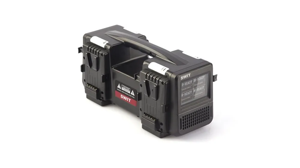 Swit PC-P461S V-mount super fast quad charger with DC output Prezzo Conveniente