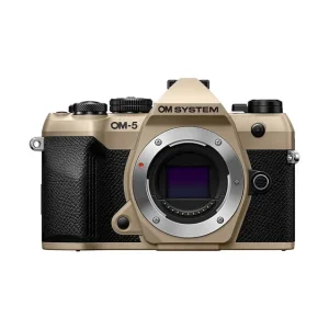 Nuova Collezione OM System OM-5 Mark II – appareil photo numérique beige