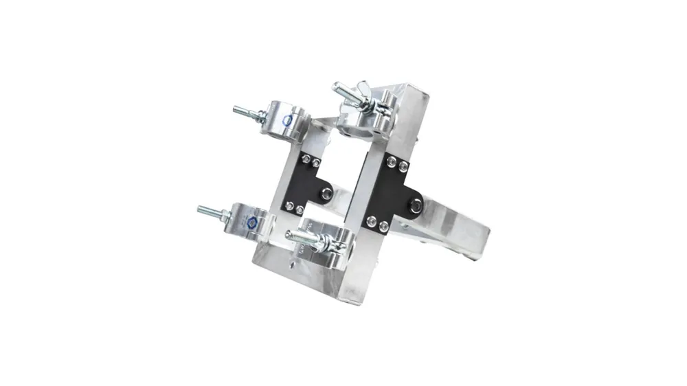 Kupo KCP-835D Schwenkadapter mit 4 Aliscaff-Haken für Rohre 48 – 51 mm und amerikanische Schläuche Novità