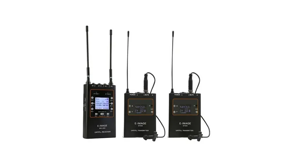 E-image Powerpak MR-300MT600 MTR-S4 – 2-Kanal Handempfänger Prezzo Di Fabbrica