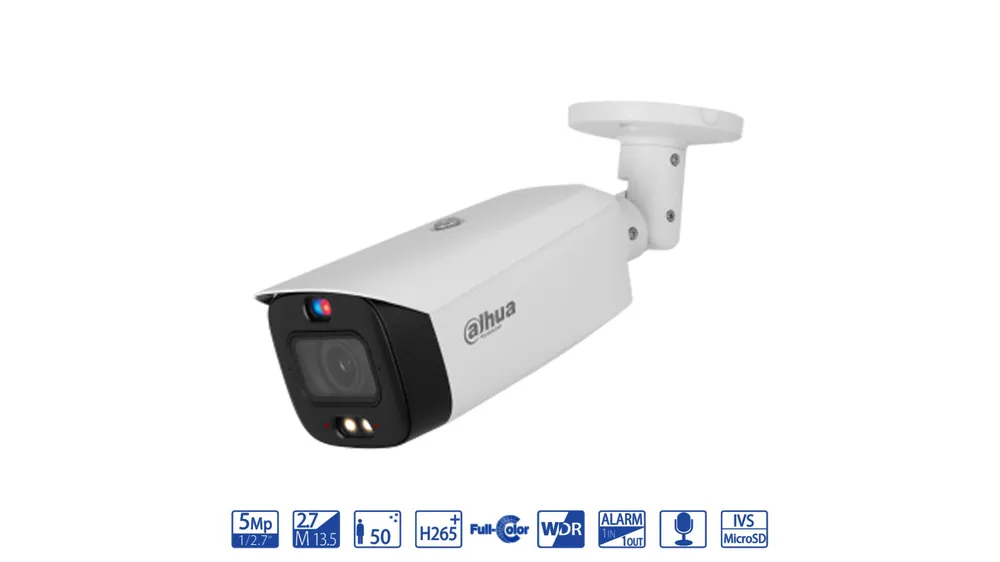 Dahua Bullet IP 5MP 2.7-13.5mm mit AI WizSense – IPC-HFW3549T1-ZAS-PV Überwachungskamera Miglior Prezzo