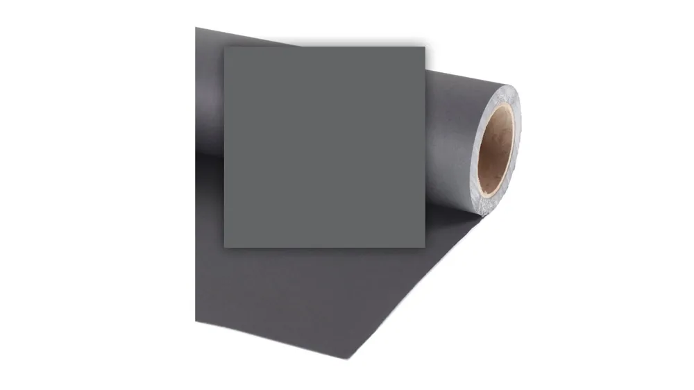 Subito Disponibile Colorama Charcoal LL CO549 1,35 x 11 m – Papierhintergrund