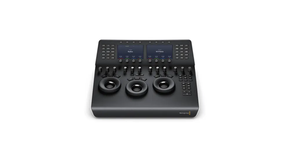Blackmagic Mini Panel Bedienfeld für DaVinci Resolve mit 3 Trackballs Di Tendenza