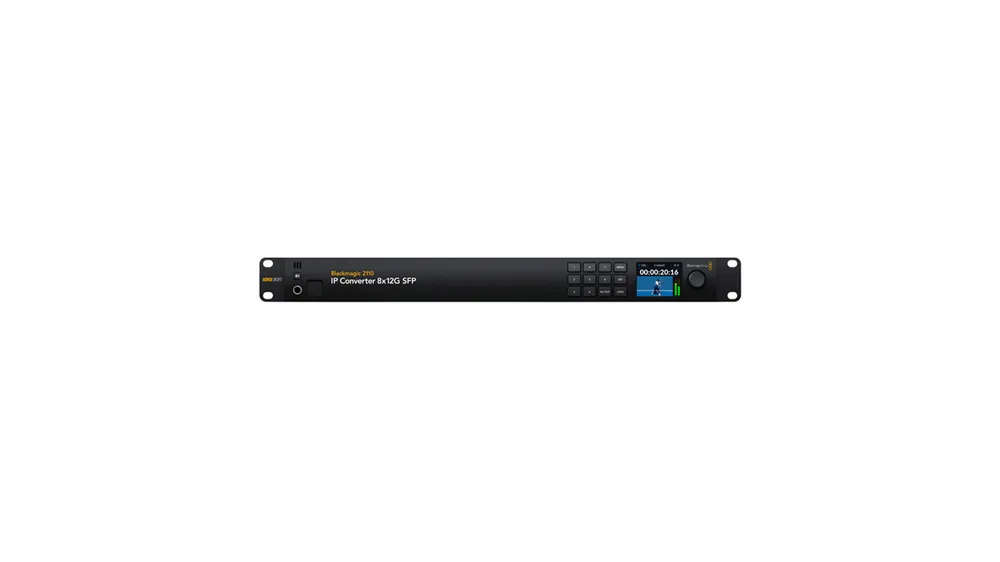 Blackmagic 2110 IP Konverter 8x12G SFP – Videokonverter Must-Have