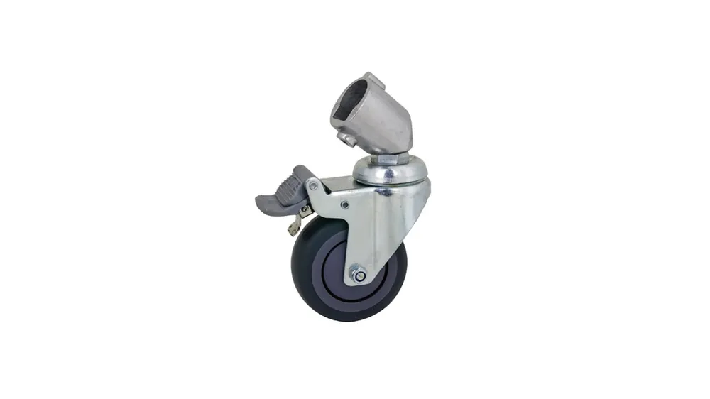 Miglior Prezzo Kupo KC-080R caster with brake – set of 3 wheels