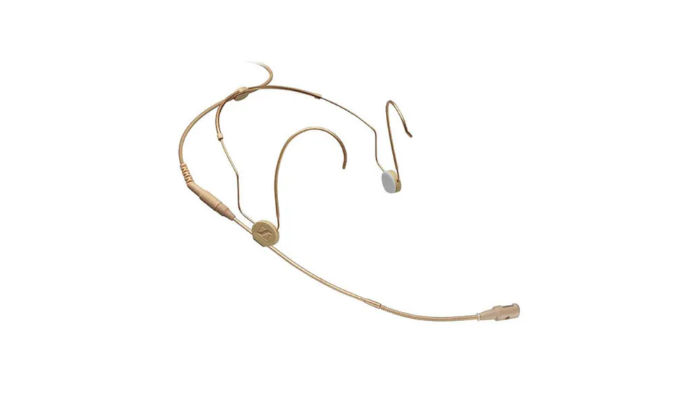 Microfono headset cardioide Sennheiser HSP 4 3 con archetto regolabile in titanio – Beige Ordina Subito
