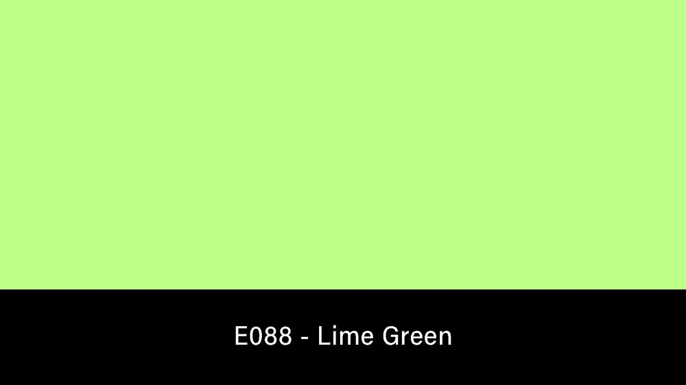 Rosco E-Colour+ 088 Verde lima – Rollo de gelatina 1.2×7.6m Ordina Subito