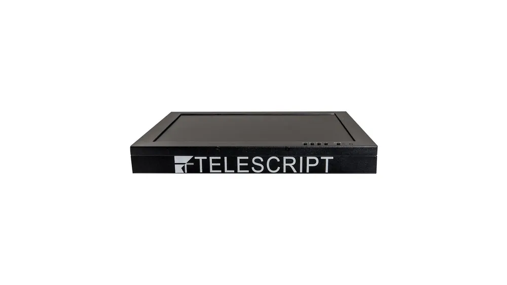 Telescript 15×2+Cs Pantalla de 15″ 1000 NIT de alta luminosidad para teleprompter motorizado Public Speaking – juego de 2 con funda Solo Oggi