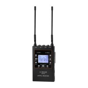 Ricevitore portatile UHF/PLL E-Image MR-300 a doppio canale Quantità Limitata