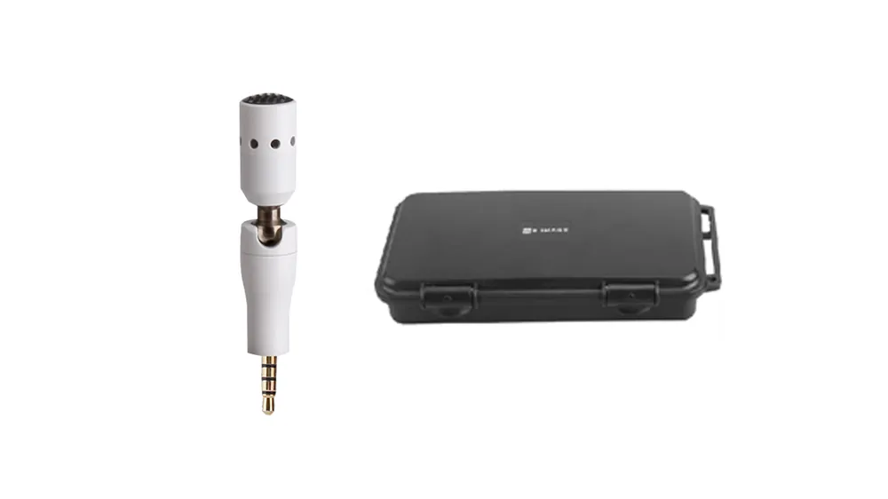 Microfono per smartphone E-image MD-21S con custodia rigida Promozione