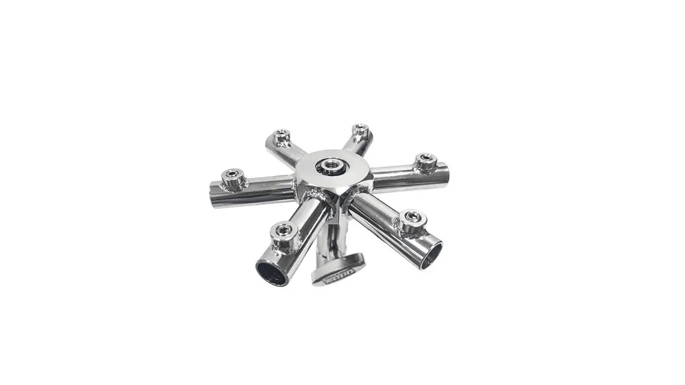 Subito Disponibile Adattatore rotante per tubi Kupo KS-166 con 6 perni da 5/8″