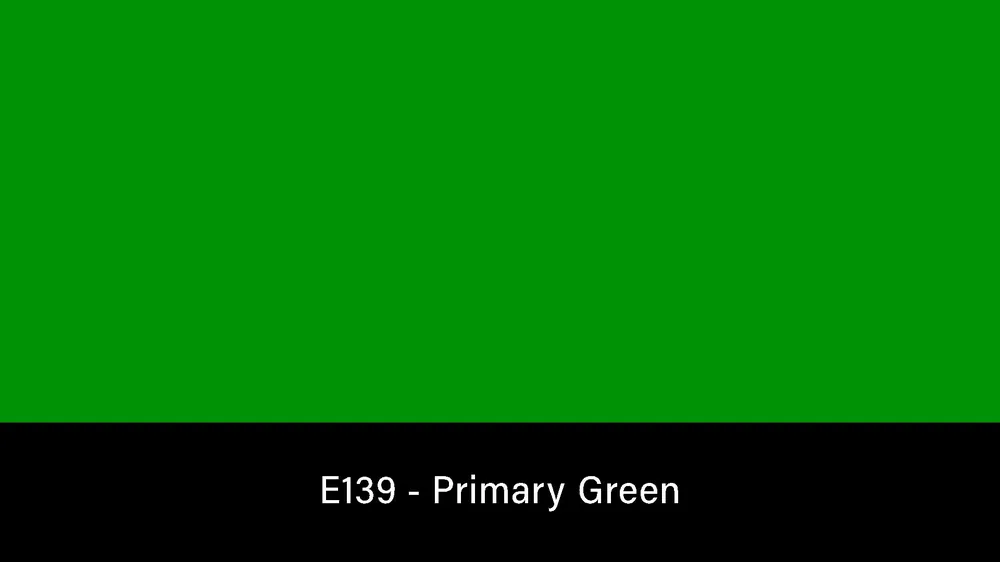 Rosco E-Colour+ 139 Primary Green – 1,2×7,6m gel roll Offerta Del Giorno