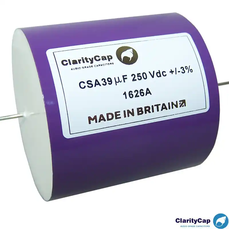 CLCSA000.22-630 - CSA ClarityCap 0.22µF - 630V - 3% Assiale Ultimissimo Modello