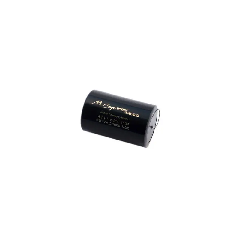 Nuova Collezione SUP.SG-0.68 - MCap Supreme SilverGold Mundorf 0.68uF - 1000V - 2% Assiale