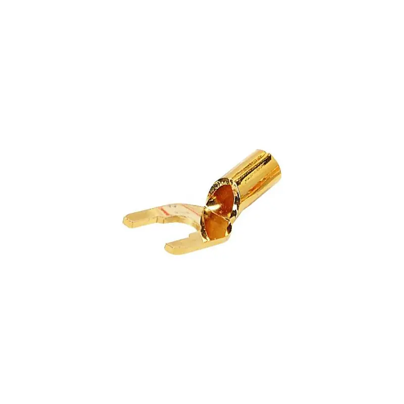 TC03 - Cavo Audikom placcato oro con connettore a forcella da 5,2 mm Spedizione Espresso