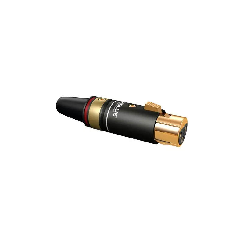 Viablue TS6 XLR FR - Connettore XLR Femmina Rosso - 6/12mm Offerta