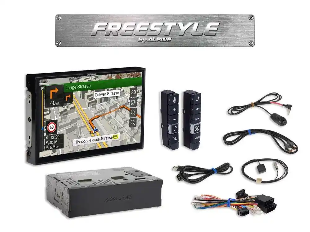 A Buon Prezzo Alpine X902D-F Media Station 9‘‘ Freestyle Navi, Android Auto, App CarPlay e Bluetooth