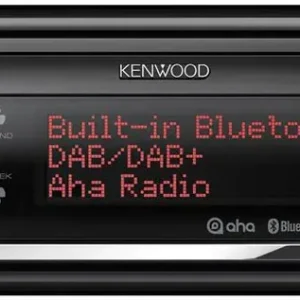 Kenwood KDC-BT73DAB Autoradio CD/USB con tuner DAB e DAB+ e vivavoce BT integrati Offerta Limitata