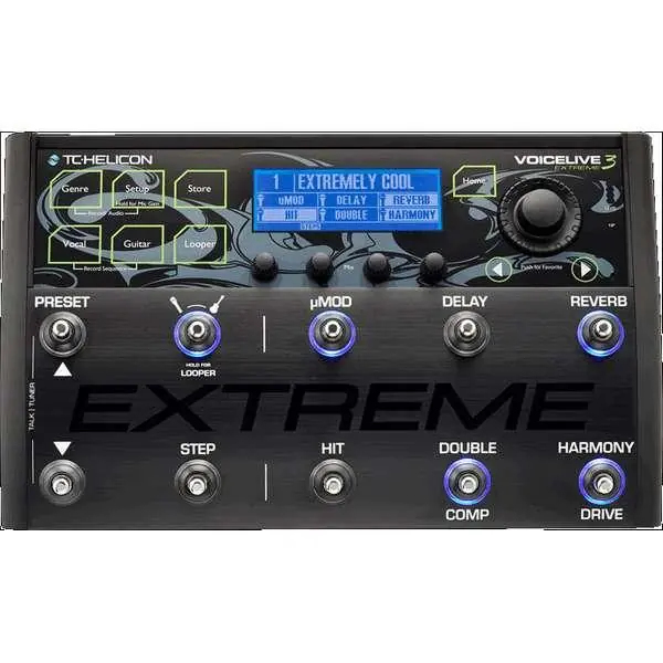 Offerta TC HELICON VOICELIVE 3 EXTREME REGISTRATORE VOCODER LOOPER PER CHITARRA E VOCE