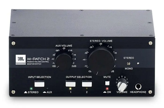 Solo Oggi JBL M-PATCH 2 CONTROLLO VOLUME PASSIVO E SWITCH BOX MONITOR