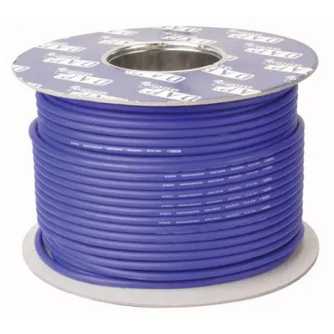 DAP AUDIO DIG 100 BL CAVO DMX (a metro) DA CABLARE 110 OHM COLORE BLU Offerta Speciale