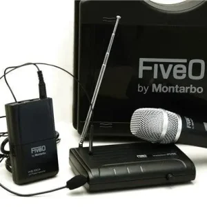 Economico MONTARBO FIVEO WIP100C F2 RADIOMICROFONO VHF ARCHETTO + GELATO 181,900 MHz
