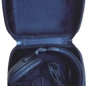 EXTREME HDPN HEADPHONE HARDCASE BAG CUSTODIA PER CUFFIE BORSA COLORE NERO PER CUFFIA Vendita Finale