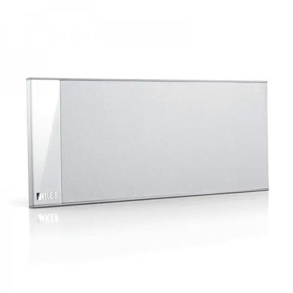 KEF T101C WHITE Diffusore centrale da parete o scaffale 2 vie ULTRASOTTILE 100W Consegna Rapida