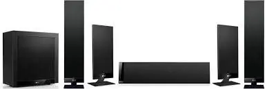 Soddisfatti O Rimborsati KEF T205 BLACK Sistema Home Theater 5.1 (2x T301 + 2x T101 + T301C + KEF T2 Subwoofer attivo)