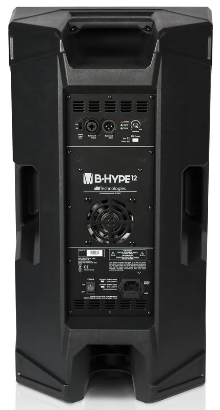 Professionale DB TECHNOLOGIES B-HYPE 12 CASSA ATTIVA 2 VIE 400W WOOFER 12" TWEETER 1"