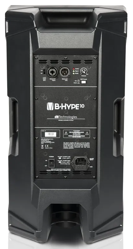 Occasione DB TECHNOLOGIES B-HYPE 10 CASSA ATTIVA 2 VIE 260W WOOFER 10" TWEETER 1"