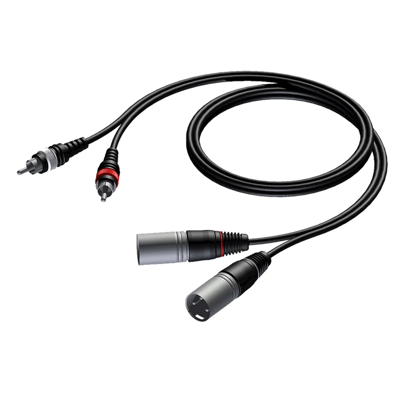 Offerta Speciale PROCAB CAB 701-1-5 Cavo audio 1,5mt 2x XLR maschio/ 2xRCA maschio