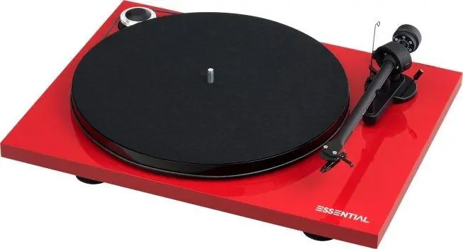 Bestseller PRO-JECT Essential III Digital Audiophile Giradischi con uscita digitale, ROSSO