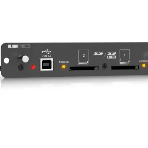 Esclusivo KLARK TEKNIK DN32-LIVE MODULO DI ESPANSIONE PLAYBACK RECORDING MULTITRACCIA 32 CANALI USB - SD/SDHC PER MIDAS M32 E BEHRINGER X32