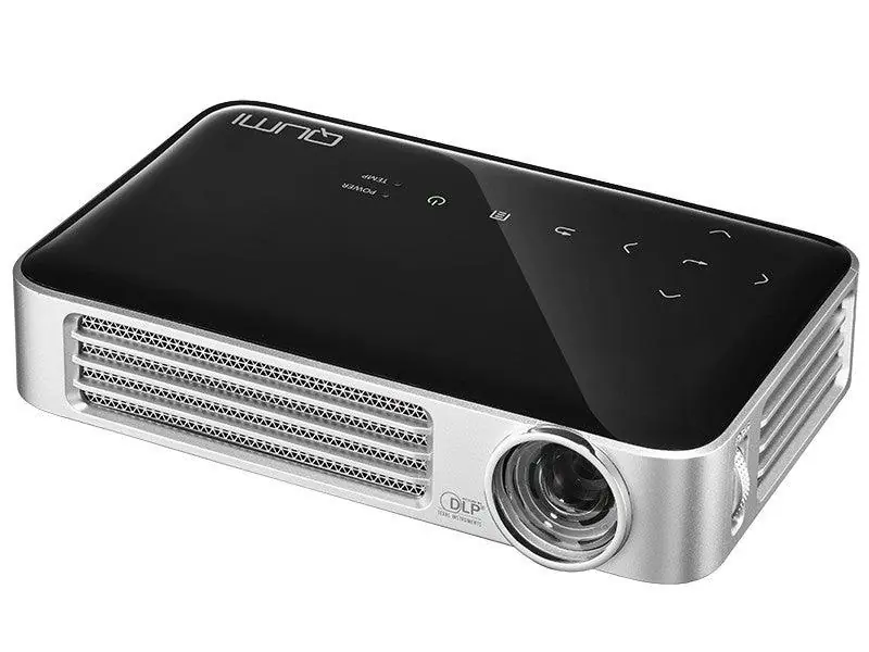 VIVITEK Qumi Q6 Videoproiettore WiFi Tascabile LED DLP WXGA, 1280x720, 800 Lumen - NERO Must-Have
