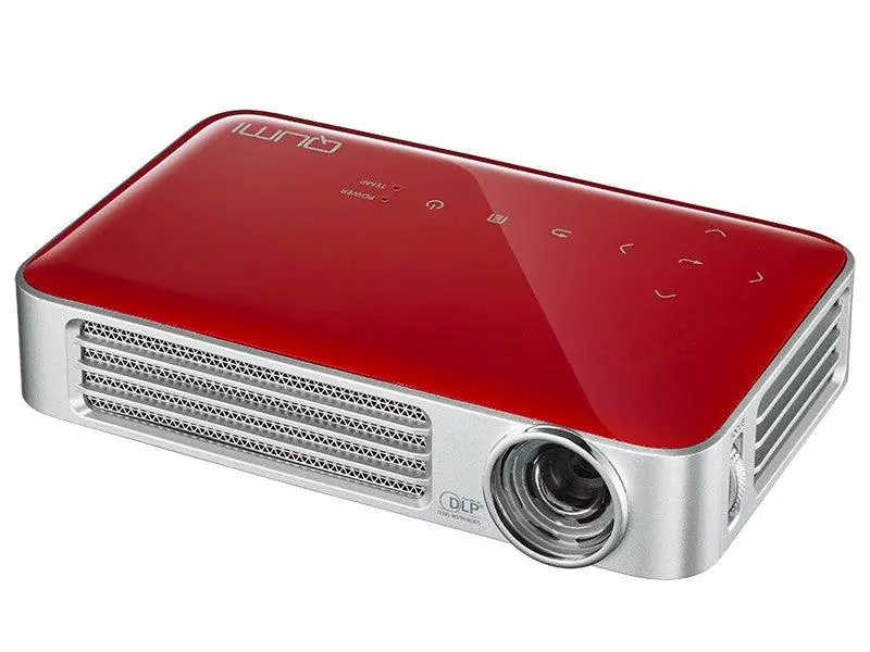 Miglior Prezzo VIVITEK Qumi Q6 Videoproiettore WiFi Tascabile LED DLP WXGA, 1280x720, 800 Lumen - ROSSO