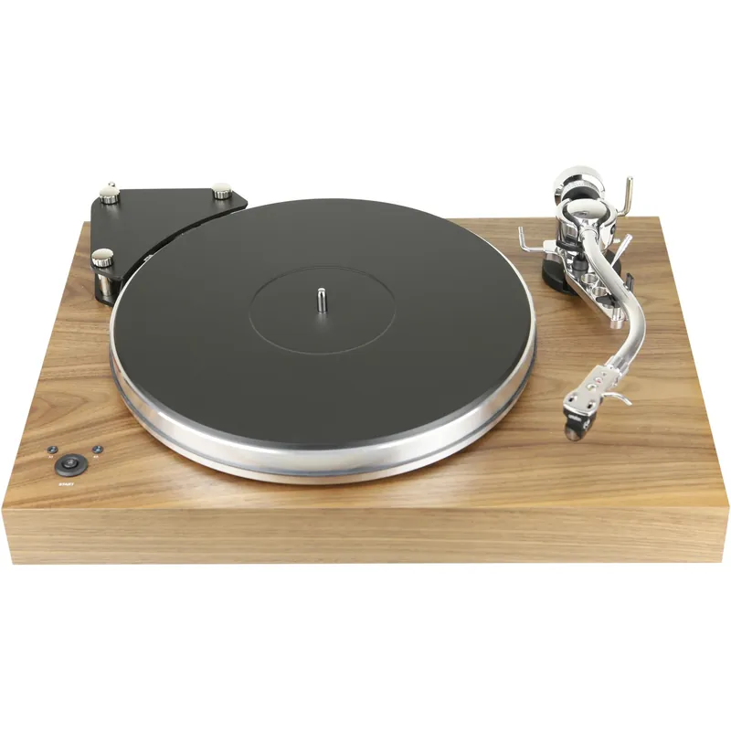 Esclusivo PRO-JECT Xtension 9 S-SHAPE NOCE giradischi di fascia alta con braccio in alluminio 9" a forma di S