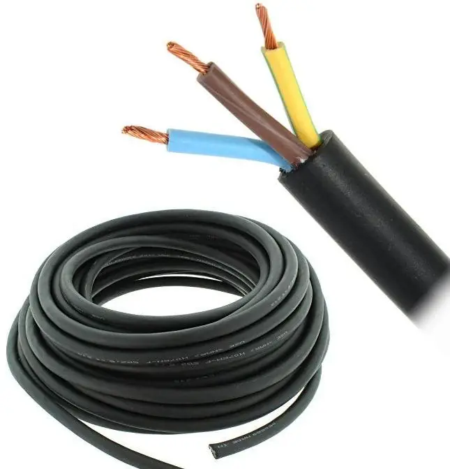 CAVO ALIMENTAZIONE RETE 5 MT NEUTRIK POWERCON TRUE-1 20A DA NAC3FX-W A NAC3MX-W POWER-LINK-CORD ISOLAMENTO NEOPRENE H07RN-F 3X2.5MM2 Novità