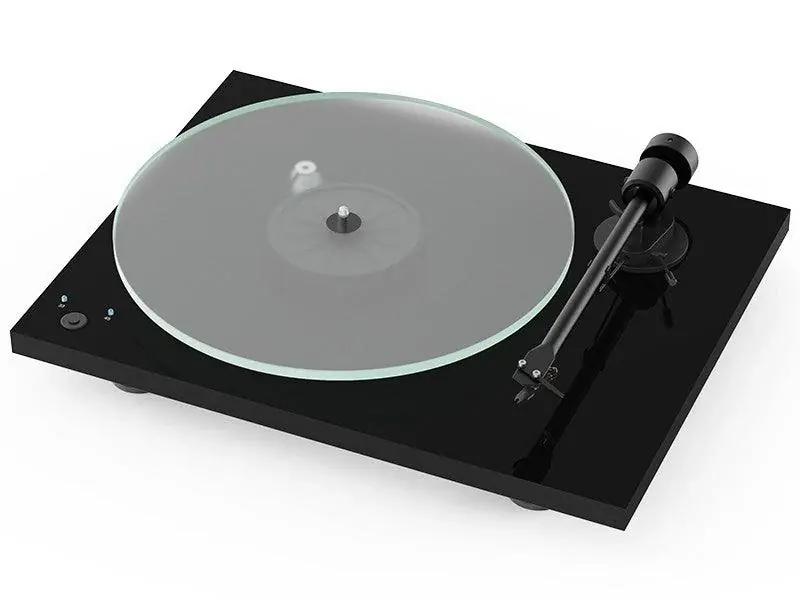 Scelto Dai Clienti Pro-ject T1 PHONO SB giradischi hifi testina Ortofon OM5E stadio Phono MM, NERO