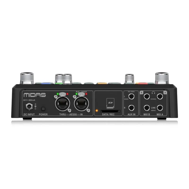 MIDAS DP48 MIXER PER MONITOR PERSONALE 2x48 CANALI CON REGISTRATORE E PLAYER SD CARD Novità