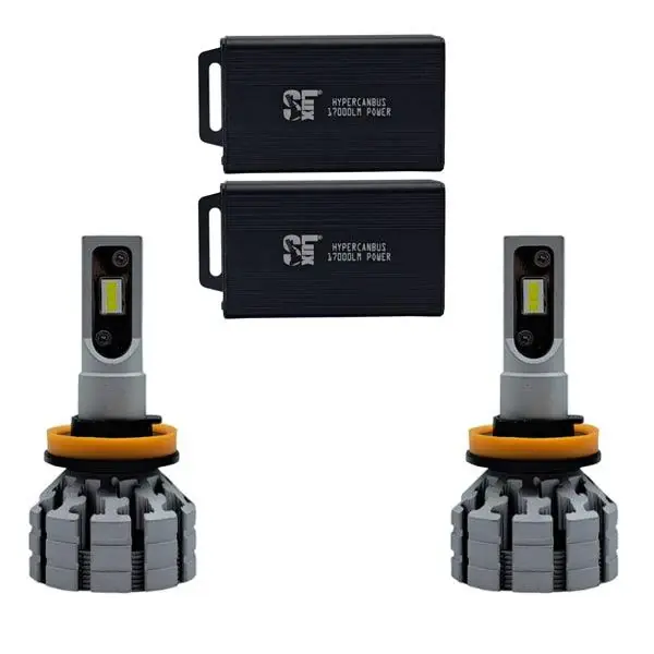 Direttamente Dal Produttore Alkor WLKLED-WEZEN-H11 kit LED H11 Wezen 12 Volt 55W da 17.000 LUMEN!! Filtro HYPERCANBUS