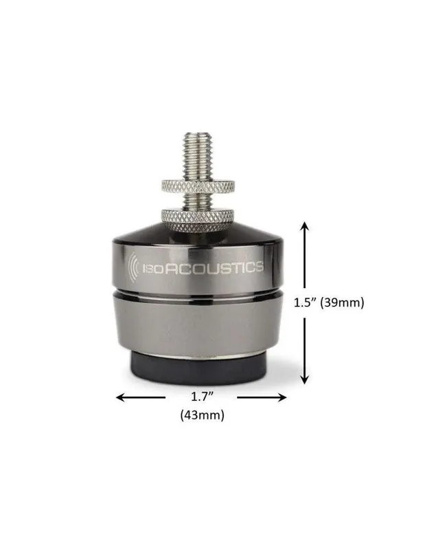 Spedizione Espresso Isoacoustics GAIA III Piede Singolo Isolante acustico per diffusori high end, Peso ammesso 32Kg